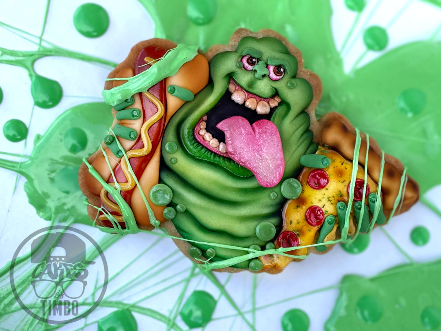 Greedy Slimer Cookie (Facebook Class)