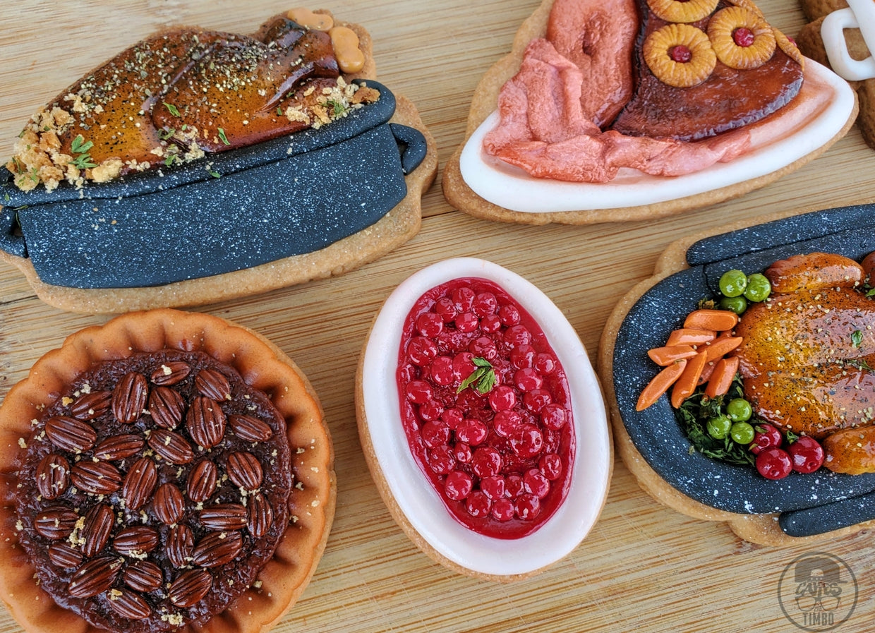 Holiday Feast Cookies (Facebook Workshop)