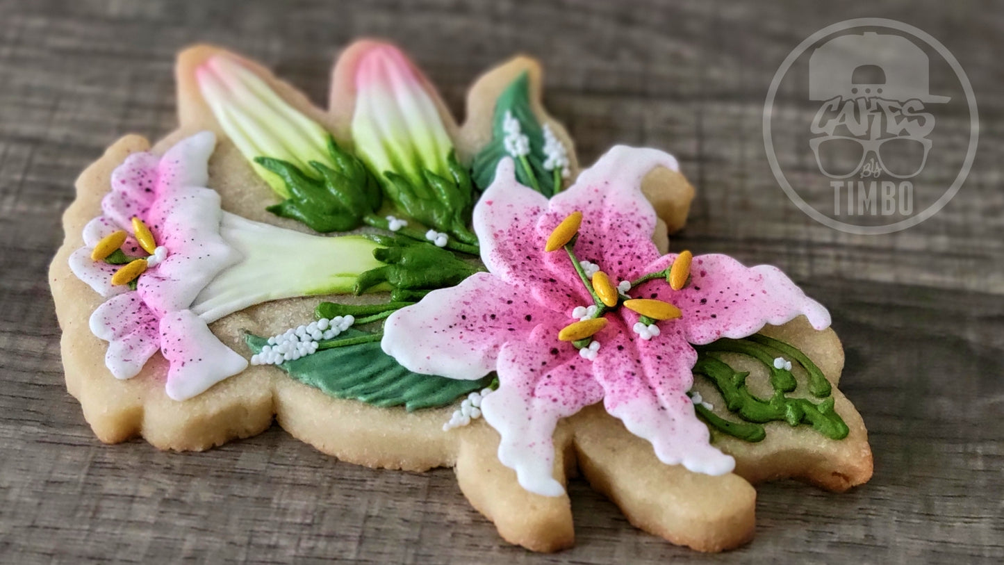3D Royal Icing Sculpting II: Royal Florals
