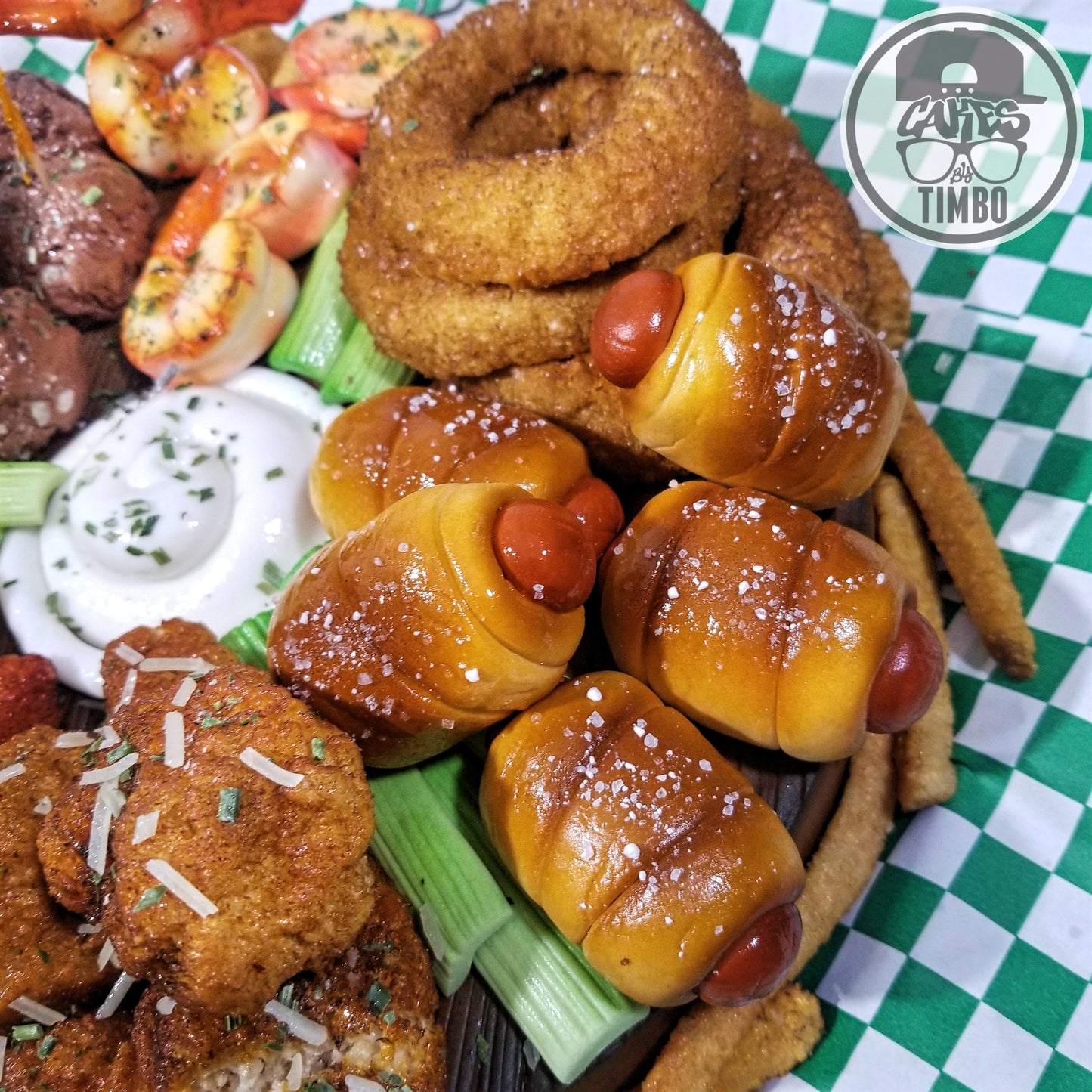 Game Day Platter (Facebook Cake & Cookie Class)