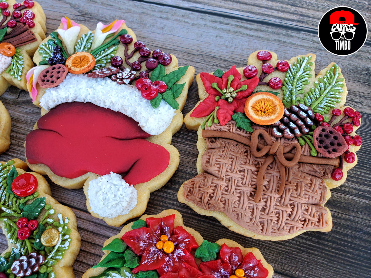 Holiday Floral Accents (Facebook Cookie Class)