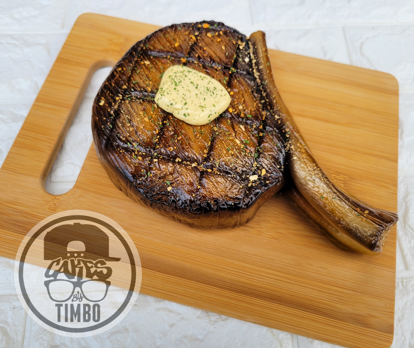 Tomahawk Steak Cake Tutorial