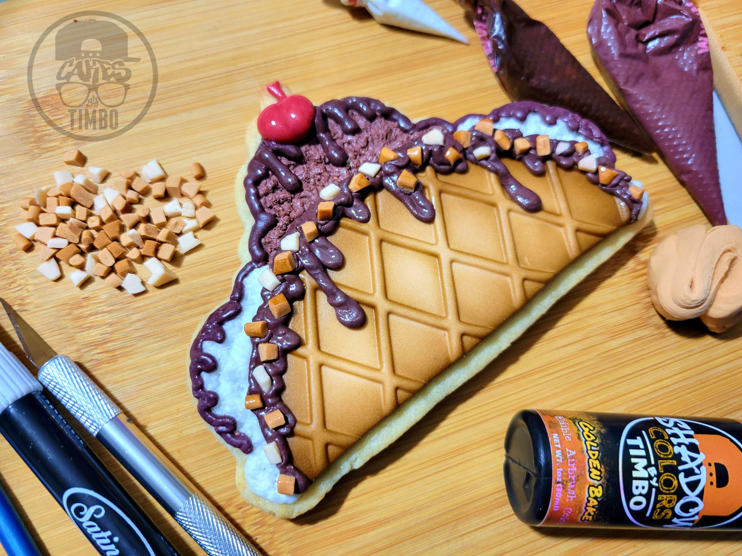 Chaco-Taco Cookie Tutorial (Multi-Medium)