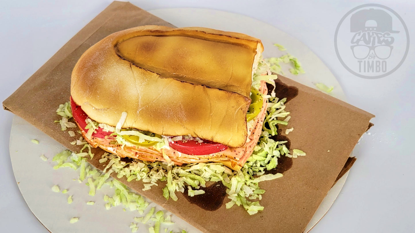 Italian Sub Cake Tutorial