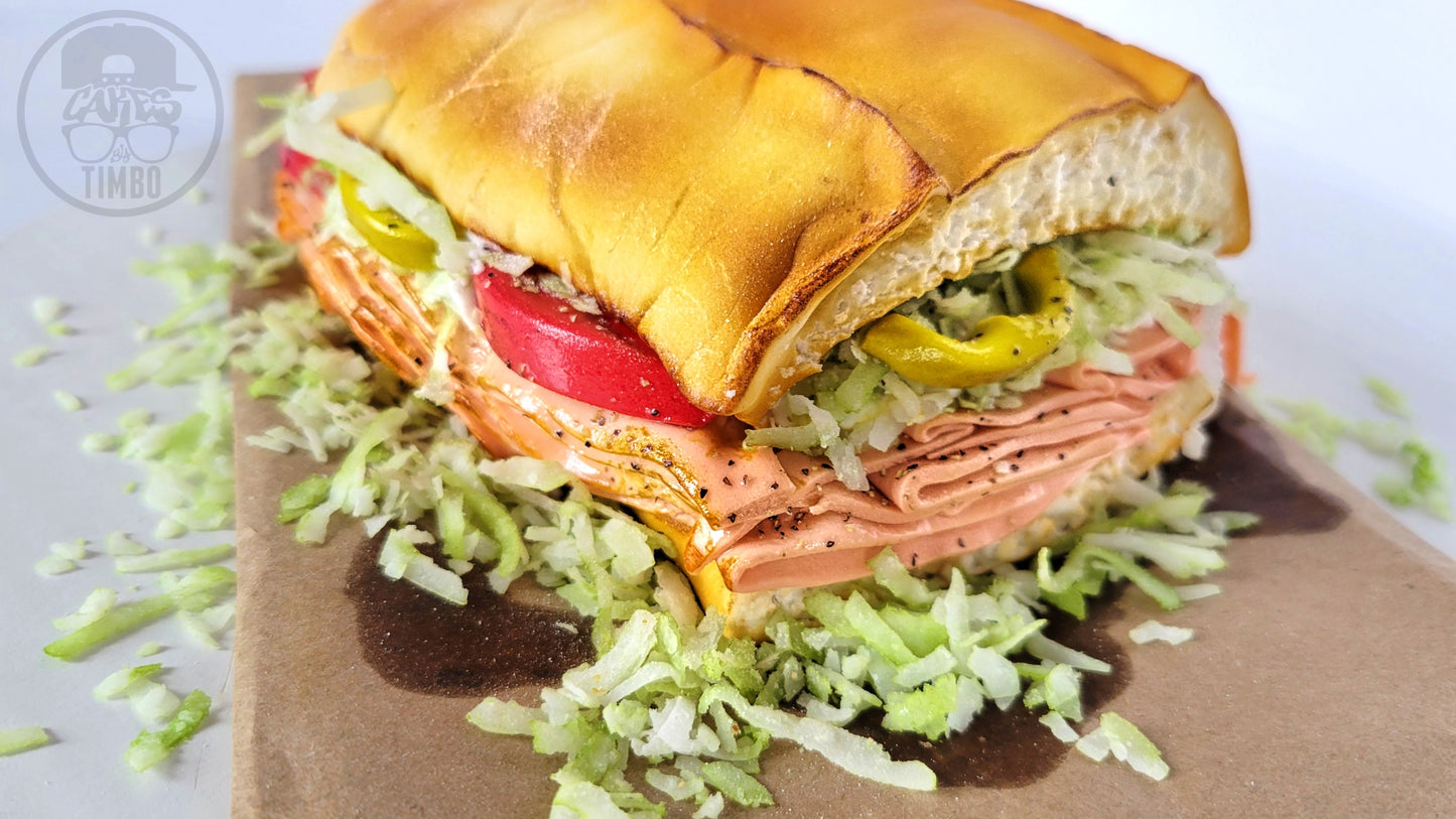 Italian Sub Cake Tutorial