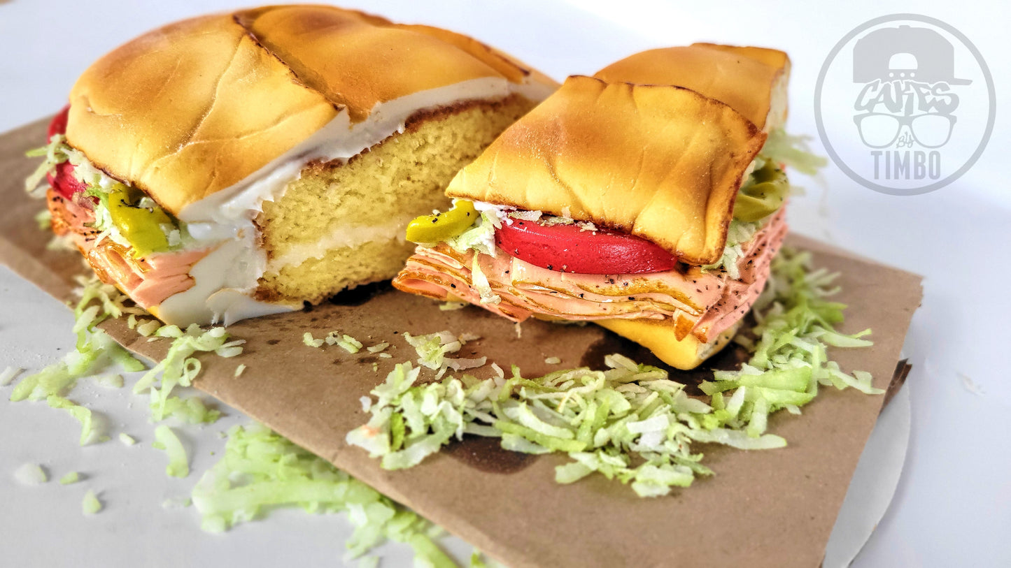 Italian Sub Cake Tutorial