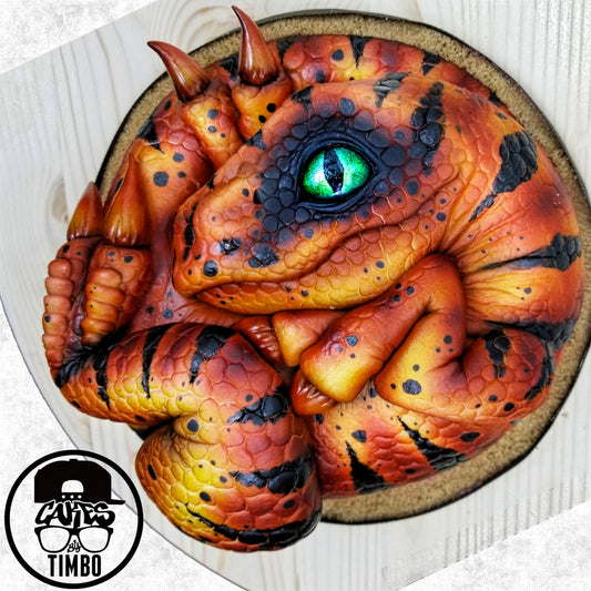 Baby Raptor Cake Tutorial